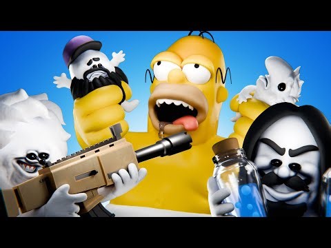 THE SIMPSONS X FORTNITE