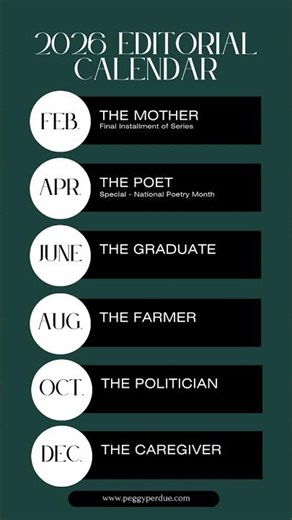 Portraits 2026 Editorial Calendar YT Short