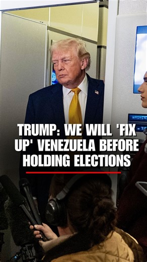 PRESIDENT TRUMP says Venezuela needs to be fixed before holding elections. | Fox News