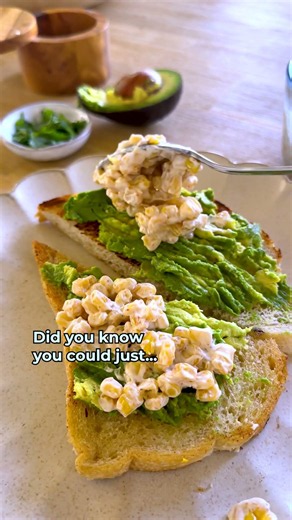 Street Corn Avocado Toast