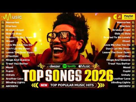 Billboard Top 50 This Week 🍎 The Weeknd, Bruno Mars, Adele, Ed Sheeran, Rihanna, Maroon 5, Dua Lipa