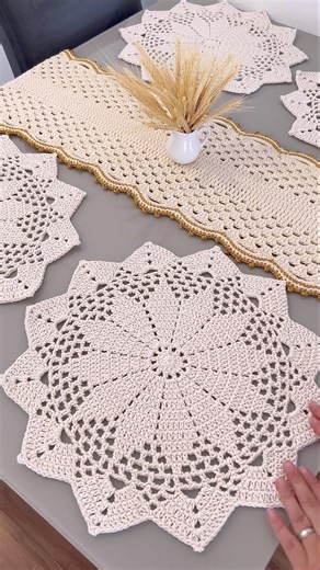 Sousplat de crochê passo a passo