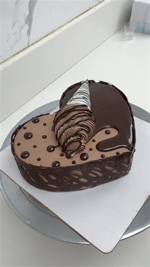 Beautiful unique corn cake decorating ideas #heartcake #birthdaycake #virel#trending #cake #video