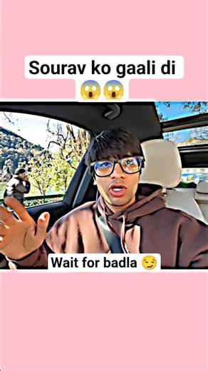 Sourav ko gandi gaali di 😡 Power Of YouTube ☠️ @souravjvlogs #trending