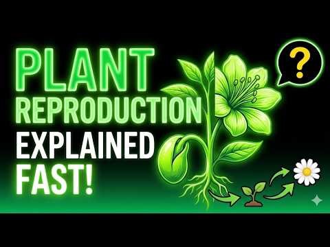 Reproduction in Plants| Reproduction in Plants Explained (Easy Biology Lesson + Questions Solved!) 🌱