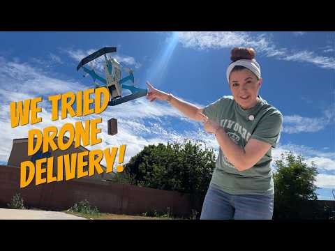I tried AMAZON DRONE DELIVERY! (Here's what happened)
