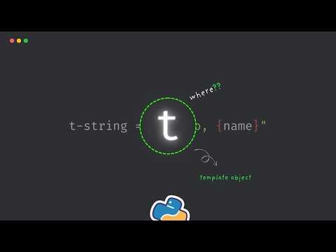 Where Can You Use t-Strings in Python | 2MinutesPy