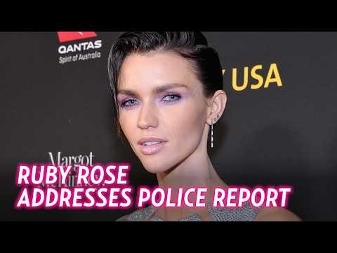 Ruby Rose Stops Speaking Out After Filing Police Report In Katy Perry Allegations