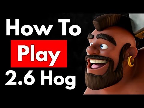 How to MASTER 2.6 Hog Cycle in Clash Royale 