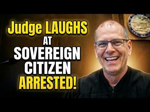 Judge LAUGHS at Sovereign Citizen’s “Jurisdiction” Logic — ARRESTED ON SPOT! OMG!