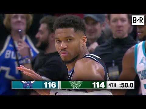 Giannis Game-Winning Dunk in Wild Ending to Bucks vs. Hornets