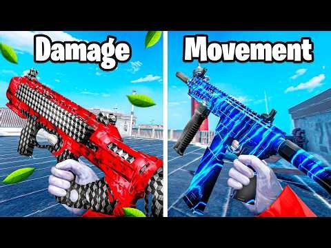 MAX DAMAGE vs MAX MOVMENET loadouts on Warzone
