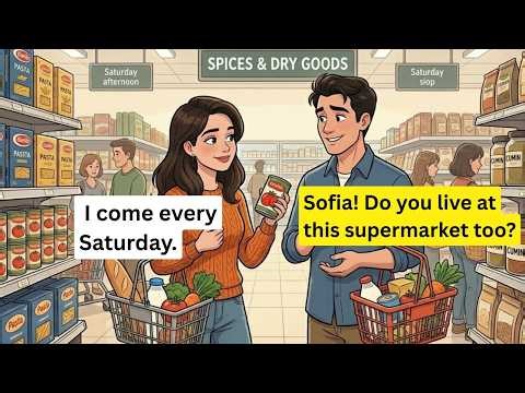 English Conversation for Beginners | Slow Listening & Speaking Practice (A1-A2)