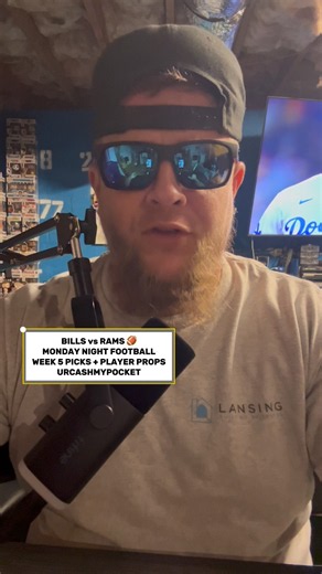 BILLS vs RAMS | MONDAY NIGHT FOOTBALL WEEK 5 PICKS + PLAYER PROPS