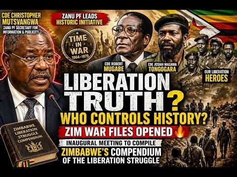 “Inside Zimbabwe’s Liberation History: Mutsvangwa Leads New War Compendium 🇿🇼🔥”