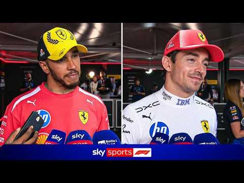 Lewis Hamilton and Charles Leclerc REACT to the British GP!