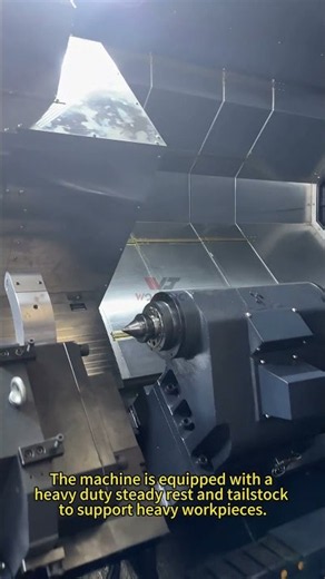 Heavy-Duty Slant-Bed CNC Lathe | FANUC Control | 12-Station Live-Tool Turret with Y-Axis