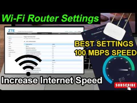 Wi-Fi Router Settings for Faster Internet Speed 🔥 Fix Connection #SlowInternet #WiFiProblems