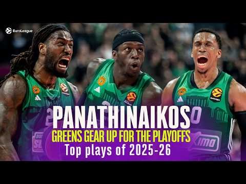 BEST Plays of the Season | PANATHINAIKOS - Can they regain the crown this season?