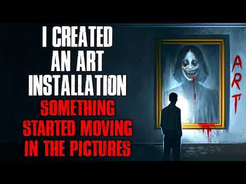 "I Created an Art Installation. Something Started Moving in the Pictures." Creepypasta