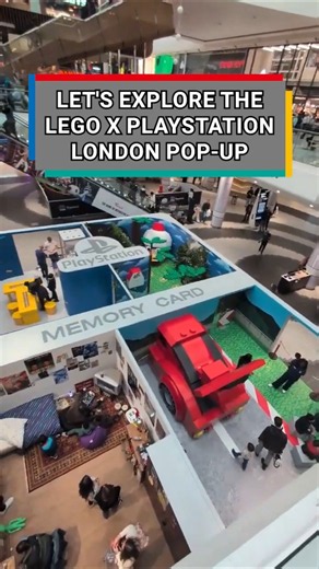 We went to the LEGO x PLAYSTATION IMMERSIVE EVENT!