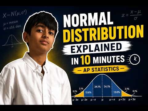 Normal Distribution Explained in 10 Minutes — AP Statistics