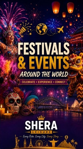 ✨ Festivals & Events Around The World #02 | 🎭 RIO CARNIVAL 🇧🇷 #shorts