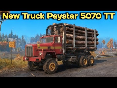 New Truck Paystar 5070 TT In SnowRunner Season 17