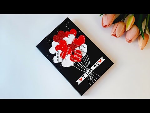Beautiful Handmade Valentine's Day Card for Boyfriend | Tutorial