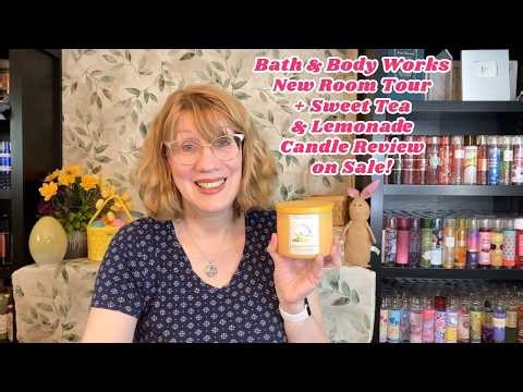 Bath & Body Works New Room Tour + Sweet Tea & Lemonade Candle Review on Sale!