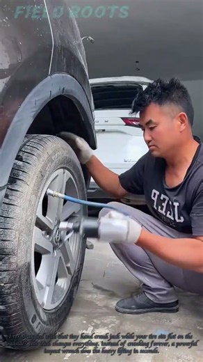 Change a Tire Fast with an Impact Wrench