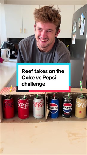 Coke vs Pepsi Challenge: Reef Takes It On