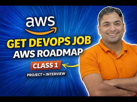AWS DevOps Class 1 | Get DevOps Job Roadmap (Start Here) | Project + Interview