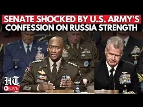 LIVE: US Commanders' Shocking Confession On Russian Army Strength | Trump | Putin | Senate Hearing