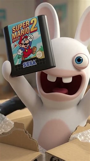 Rabbids Unbox a Sega Mega Drive (Total Chaos!)