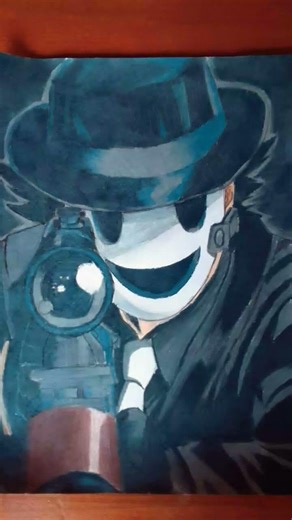 Desenhando o Sniper Mask de High Rise Invasion #shorts #art #naoflopa