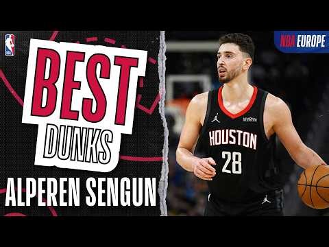The WILDEST DUNKS By Alpy | Alperen Sengun's Best Dunks Of The Season 🇹🇷