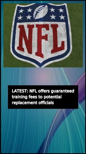 NFL offers guaranteed training fees to potential replacement officials #NFL #SuperBowl #Shorts