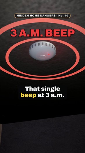 Why Your Smoke Alarm Chirps at 3 a.m. Explained in 3D 🌙