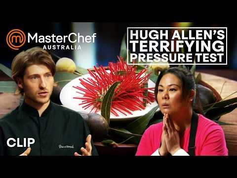 Hugh Allen’s Bottlebrush and Gumnuts Pressure Test | MasterChef Australia | MasterChef World