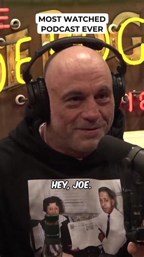 Joe Rogan is STILL the most watched podcast ever on YouTube. They even used AI to recreate S4 and Joe as a young man. Mind-blowing stuff. #JoeRogan #Podcast #AI #S4 #Viral