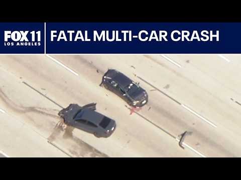 Fatal accident on 5 Freeway in Sun Valley halts traffic