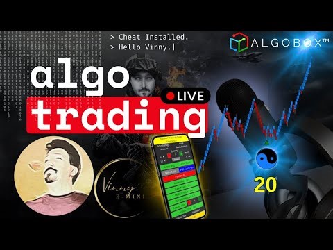 🔴#1 ALGO Trading Futures LIVE w Vinny Emini | NQ / ES Live Day Trading