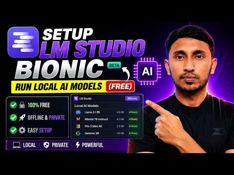 LM Studio Bionic: Run Local AI Model for FREE