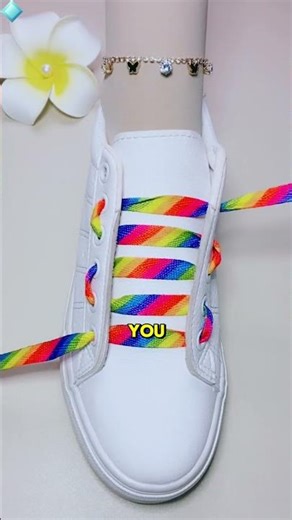 The Geometric Ladder Lacing Method 👟🔥 #shoelaces #fashionhacks #sneakerhead