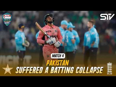 Pakistan Suffered a Major Batting Collapse | Pak vs Eng | Pakistan ODI Tri-Series 2026 | M9S1H