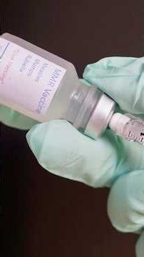 Why are measles, mumps and rubella (MMR) vaccines combined?