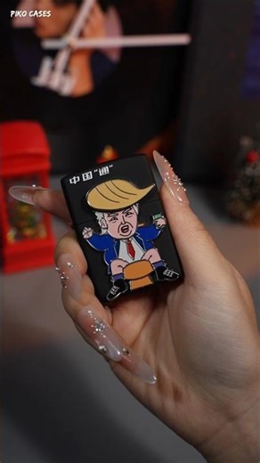 Funny Donald Trump theme zippo lighter #short