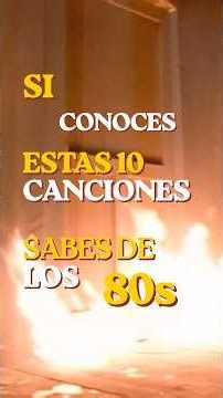 10 CANCIONES de los 80 que MERECEN VOLVER A SONAR 🔥 | Parte 2