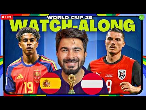 Spain v Austria RO32 FIFA World Cup LIVE Watchalong | TFHD